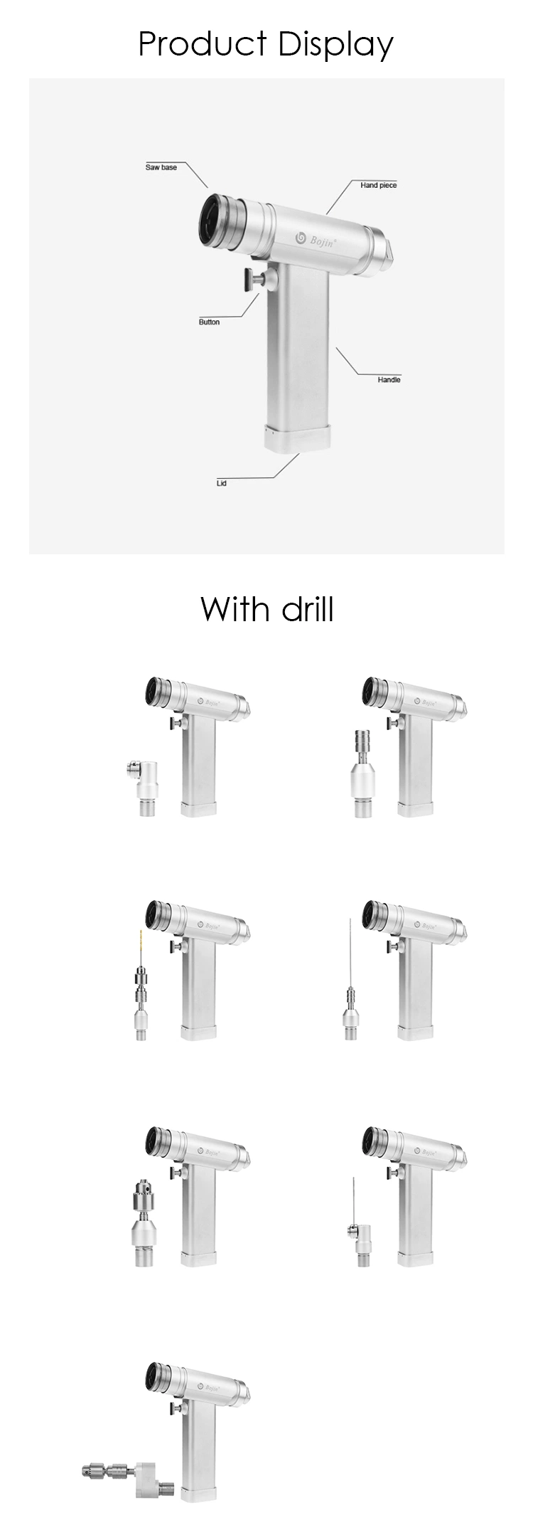 Acetabulum Reaming Drill Attachment (System 2000)